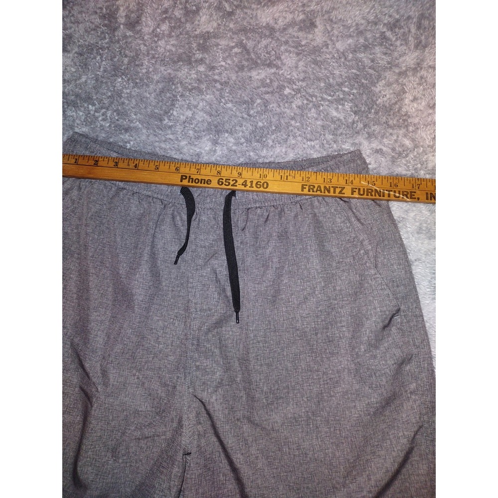 American Outback Shorts Athletic Gym Workout Casual Gray L - Picture 3 of 5